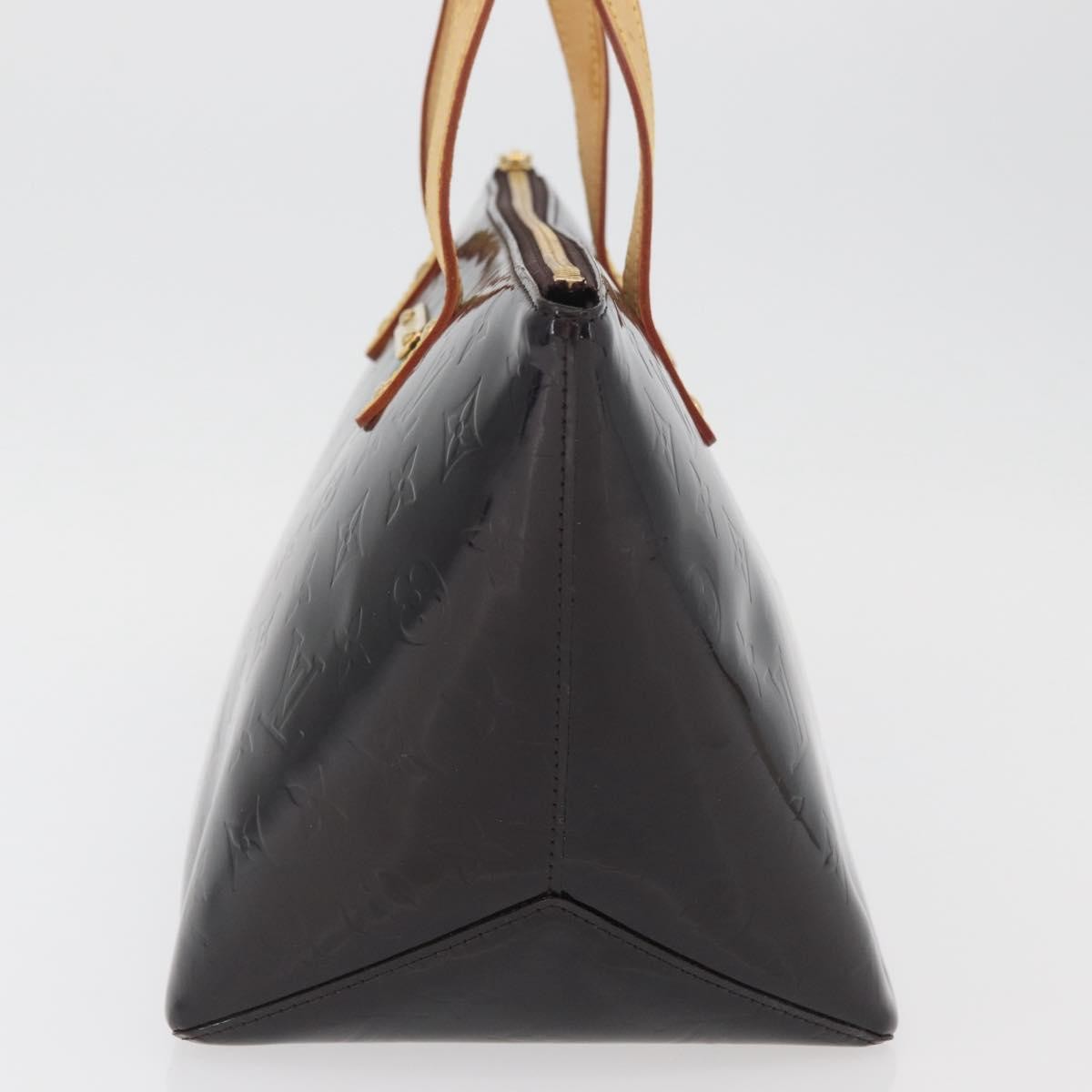 Louis Vuitton Bellevue Monogram Vernis Black Patent_Leather Tote Bag Bag (Pre-Owned)