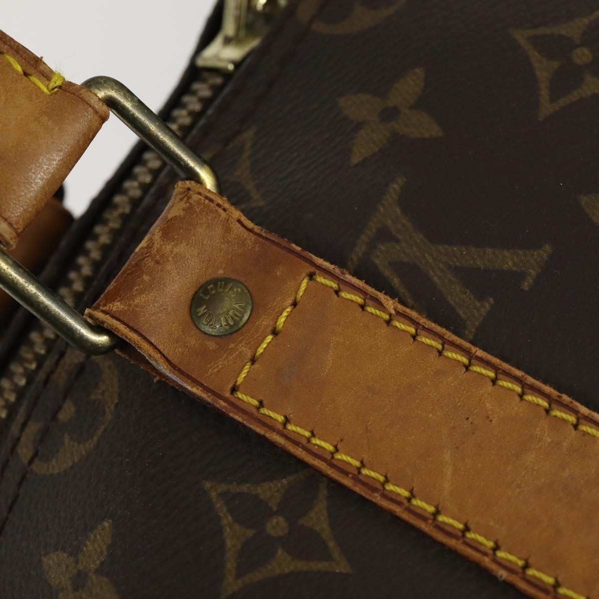 Louis Vuitton Keepall Monogram Canvas Brown Canvas Travel Bag Bag (Pre-Owned)