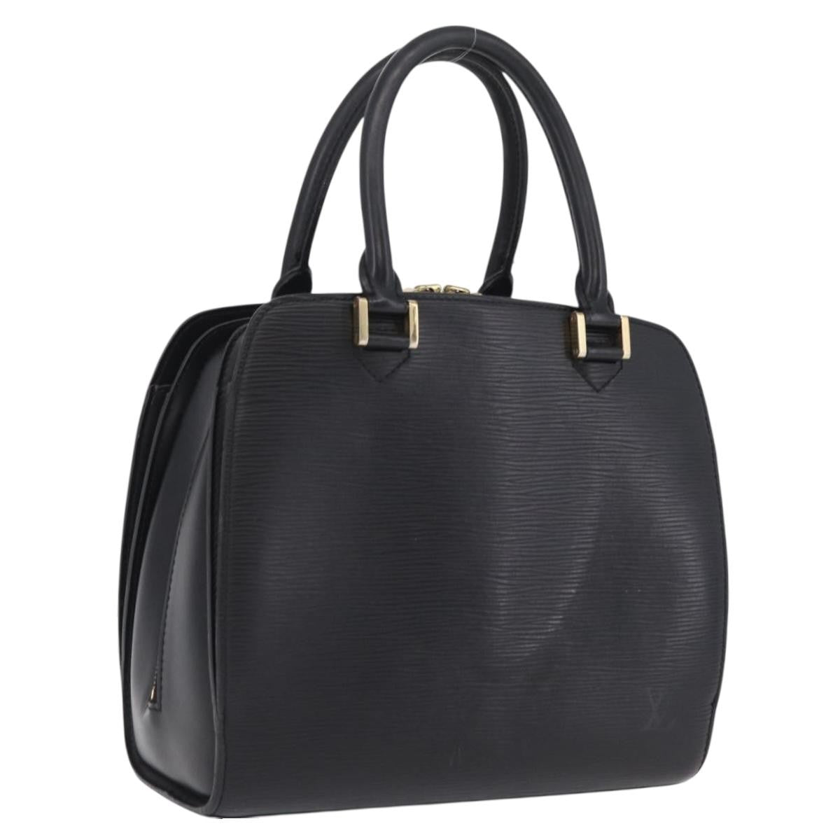 Louis Vuitton Pont Neuf Epi Leather Black Leather Handbag (Pre-Owned)