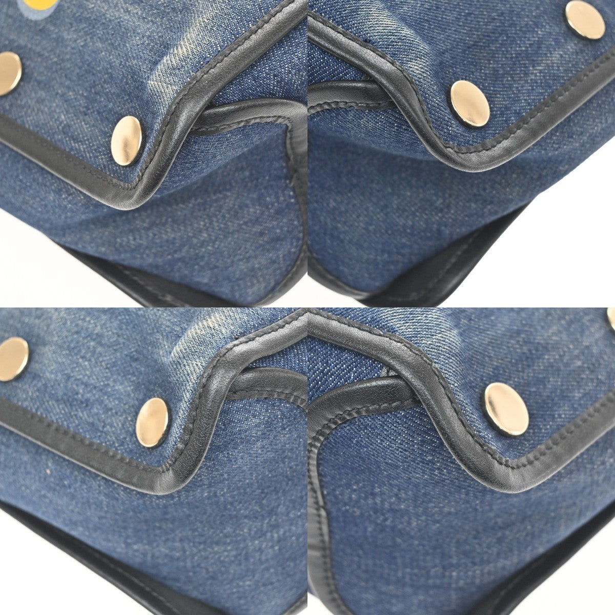 Givenchy Bond Shopper Tote Denim Blue Denim_Jeans Tote Bag Bag (Pre-Owned)