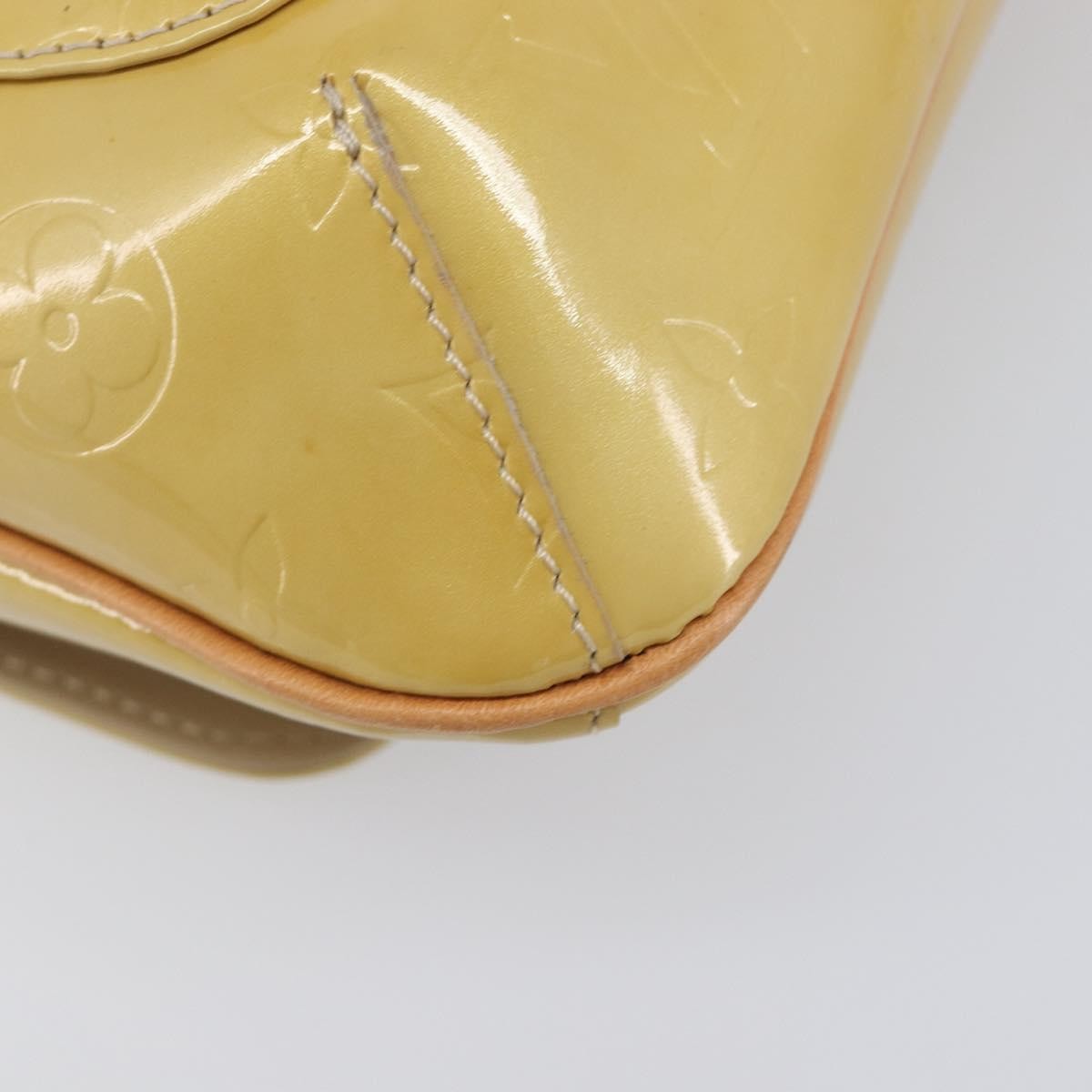 Louis Vuitton Thompson Street Monogram Vernis Beige Patent_Leather Shoulder Bag Bag (Pre-Owned)