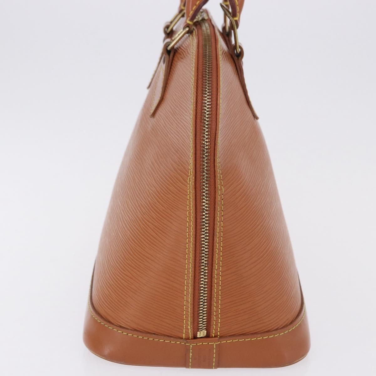 Louis Vuitton Alma Epi Leather Gold Leather Handbag (Pre-Owned)