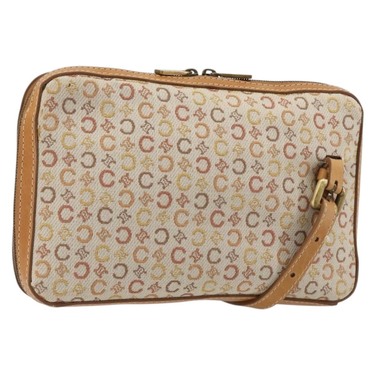 Celine Vintage Macadam Canvas Multicolour Canvas Shoulder Bag Bag (Pre-Owned)