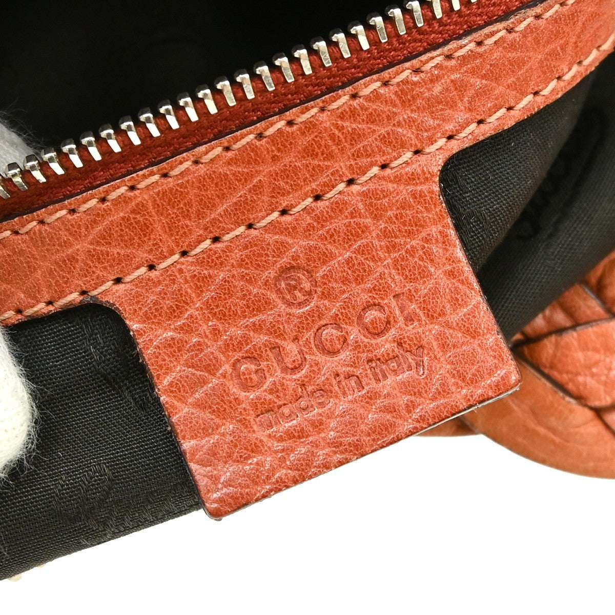 Gucci Bamboo Bar Hobo Leather Brown Leather Handbag (Pre-Owned)