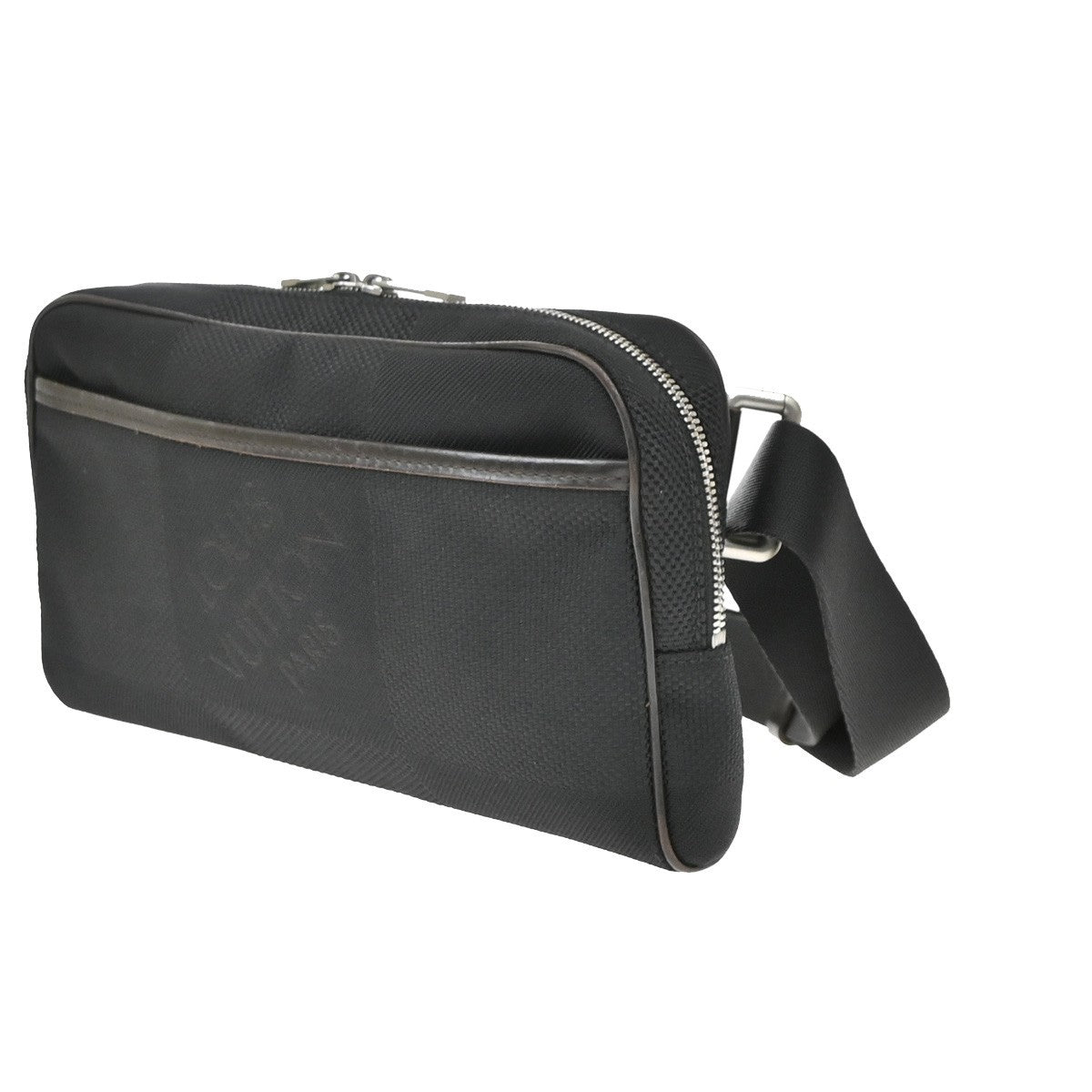 Louis Vuitton Acrobate Waist Damier Geant Canvas Black Canvas Handbag (Pre-Owned)