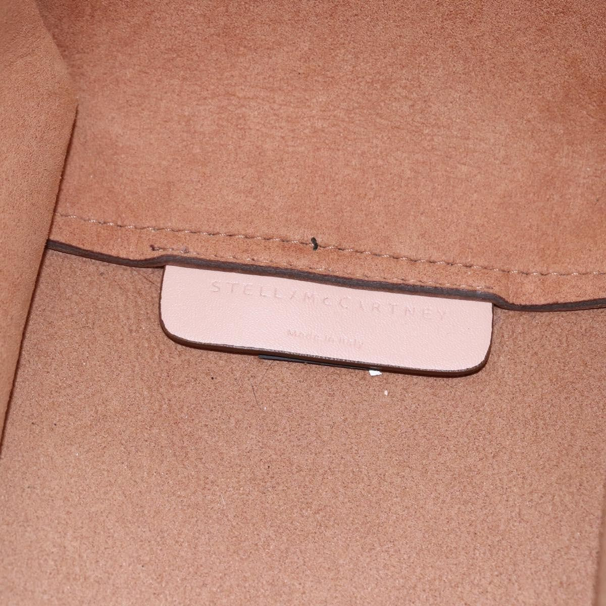 Stella Mccartney Alter Tote Perforated Faux Leather Beige Synthetic Tote Bag Bag (Pre-Owned)