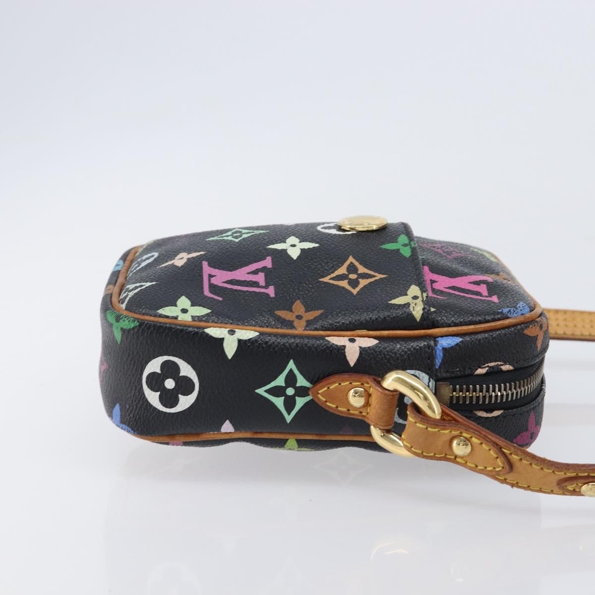 Louis Vuitton Rift Monogram Multicolor Black Canvas Shoulder Bag Bag (Pre-Owned)