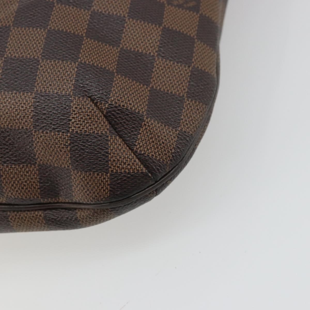 Louis Vuitton Bloomsbury Damier Ebene Brown Canvas Handbag (Pre-Owned)