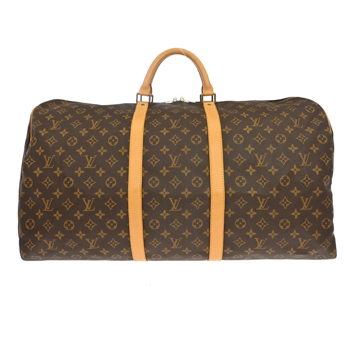 Louis Vuitton Keepall Monogram Canvas Brown Canvas Travel Bag Bag (Pre-Owned)