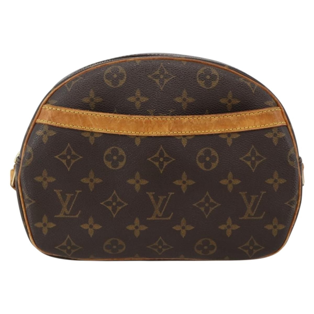 Louis Vuitton Blois Monogram Canvas Brown Canvas Handbag (Pre-Owned)