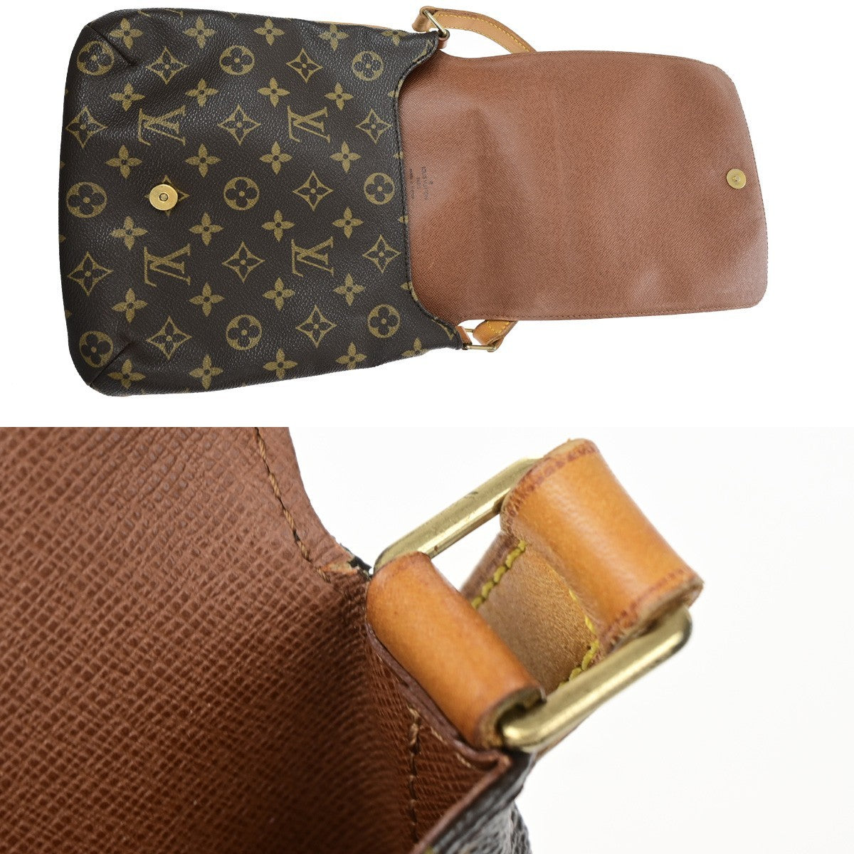 Louis Vuitton Musette Salsa Monogram Canvas Brown Canvas Shoulder Bag Bag (Pre-Owned)