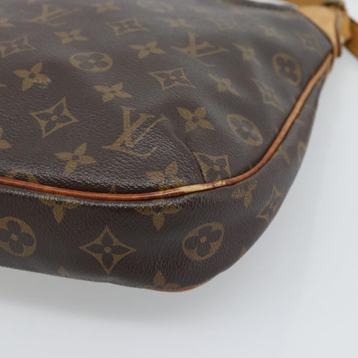 Louis Vuitton Odeon Handbag Monogram Canvas Brown Canvas Handbag (Pre-Owned)
