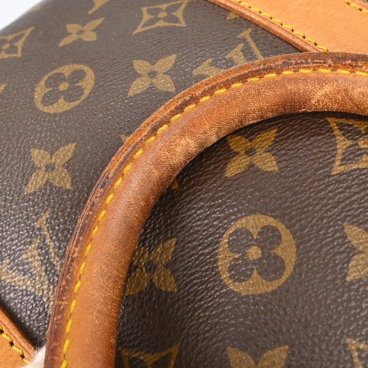 Louis Vuitton Keepall Bandouliere Monogram Canvas Brown Canvas Travel Bag Bag (Pre-Owned)