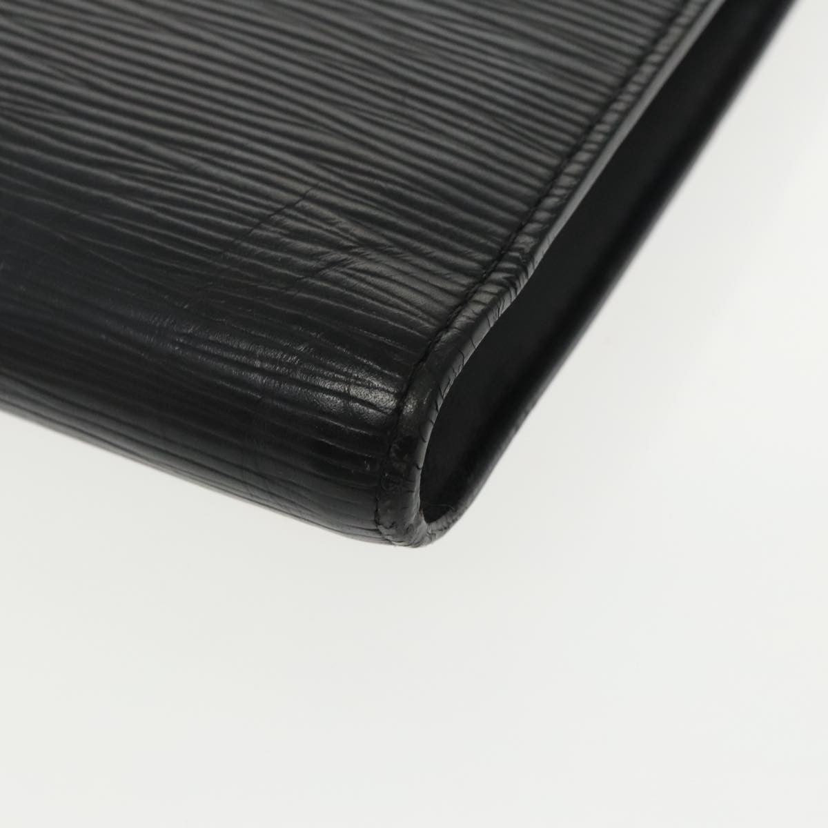 Louis Vuitton Pochette Jour Initials Epi Leather Black Leather Clutche & Pouche Bag (Pre-Owned)