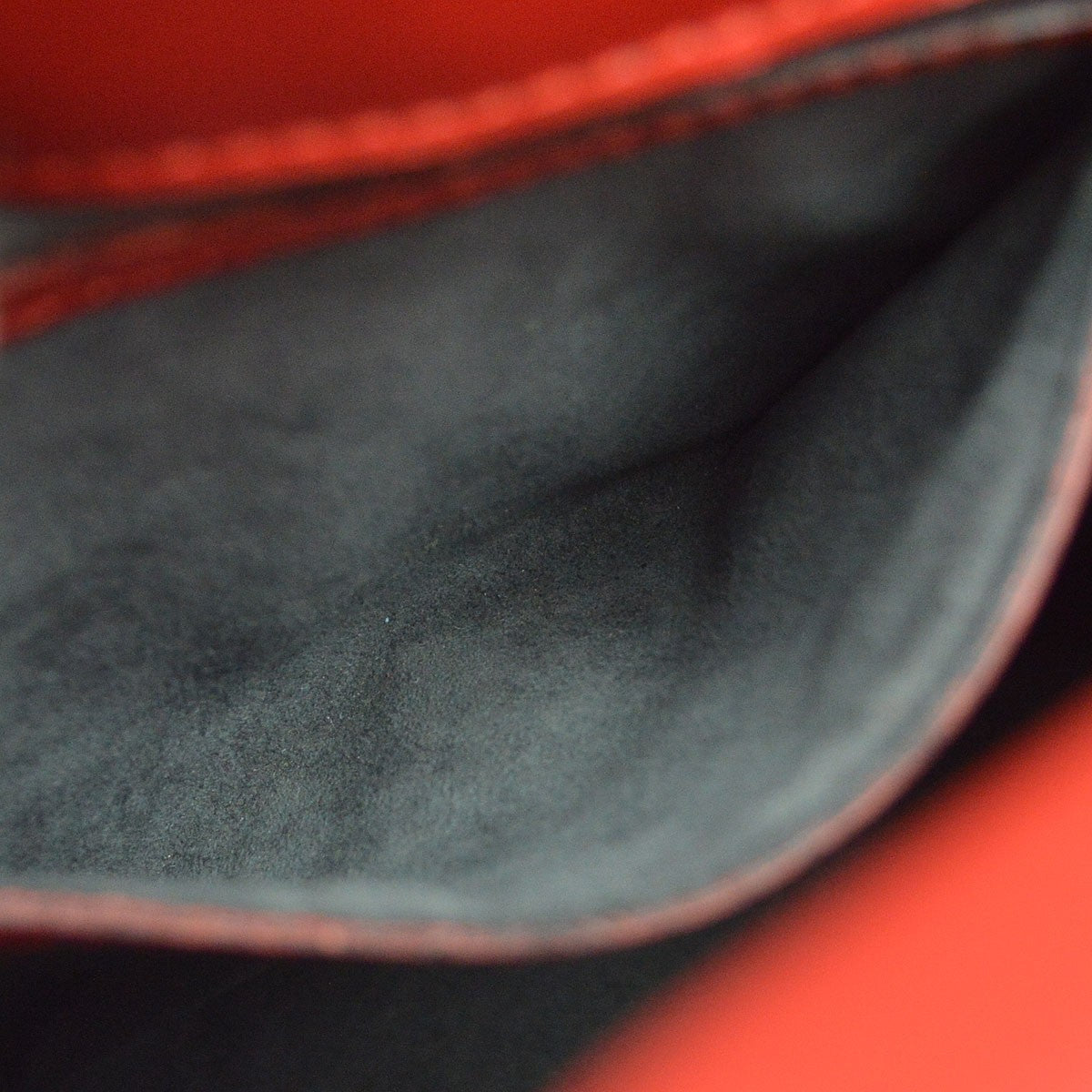 Louis Vuitton Cluny Epi Leather Red Leather Shoulder Bag Bag (Pre-Owned)
