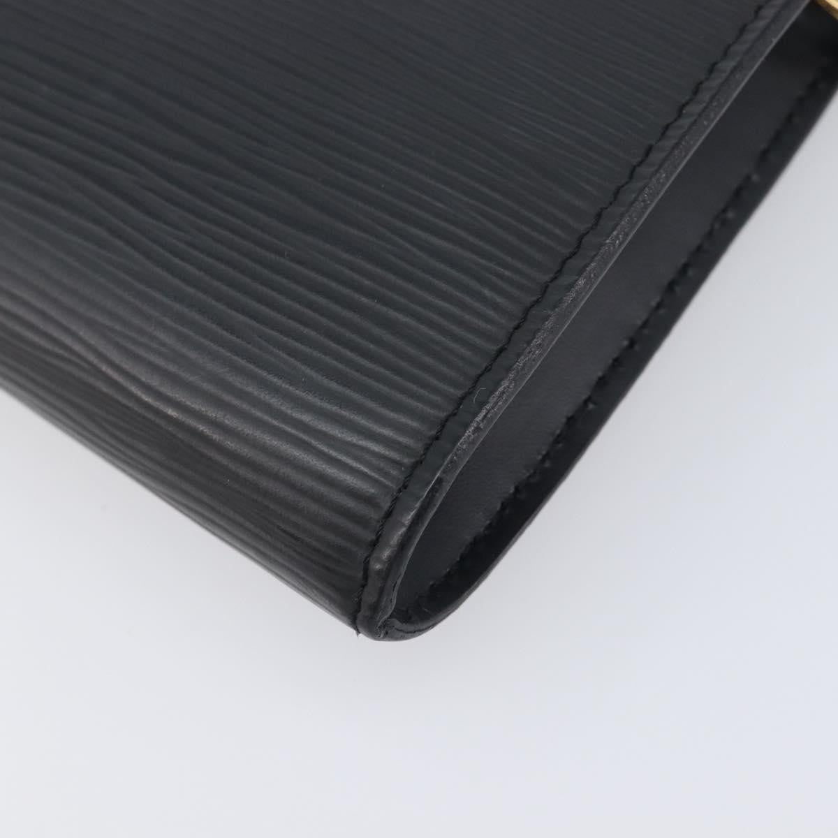 Louis Vuitton Pochette Accessoires Epi Leather Black Leather Clutche & Pouche Bag (Pre-Owned)