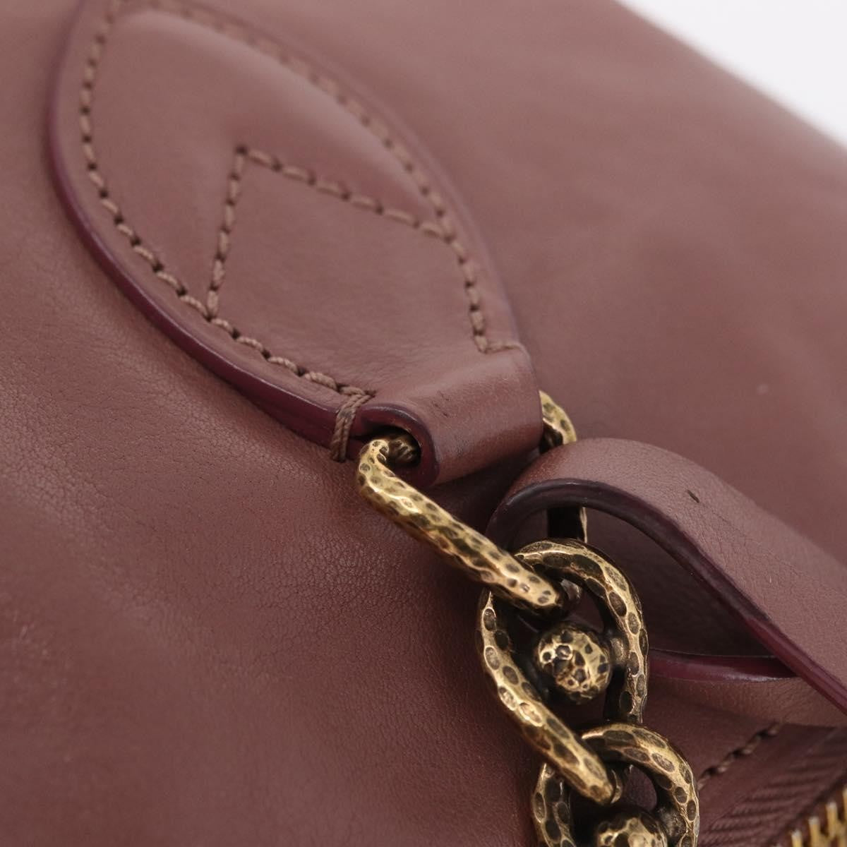 Louis Vuitton Lockit Chain Boudoir Leather Pink Leather Handbag (Pre-Owned)