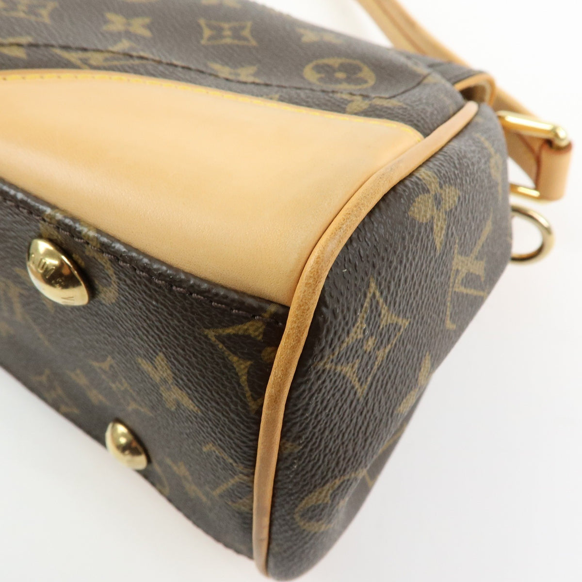 Louis Vuitton Beverly Monogram Canvas Brown Canvas Handbag (Pre-Owned)