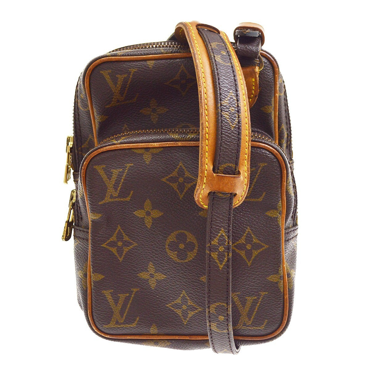 Louis Vuitton Amazone Monogram Brown Canvas Shoulder Bag Bag (Pre-Owned)