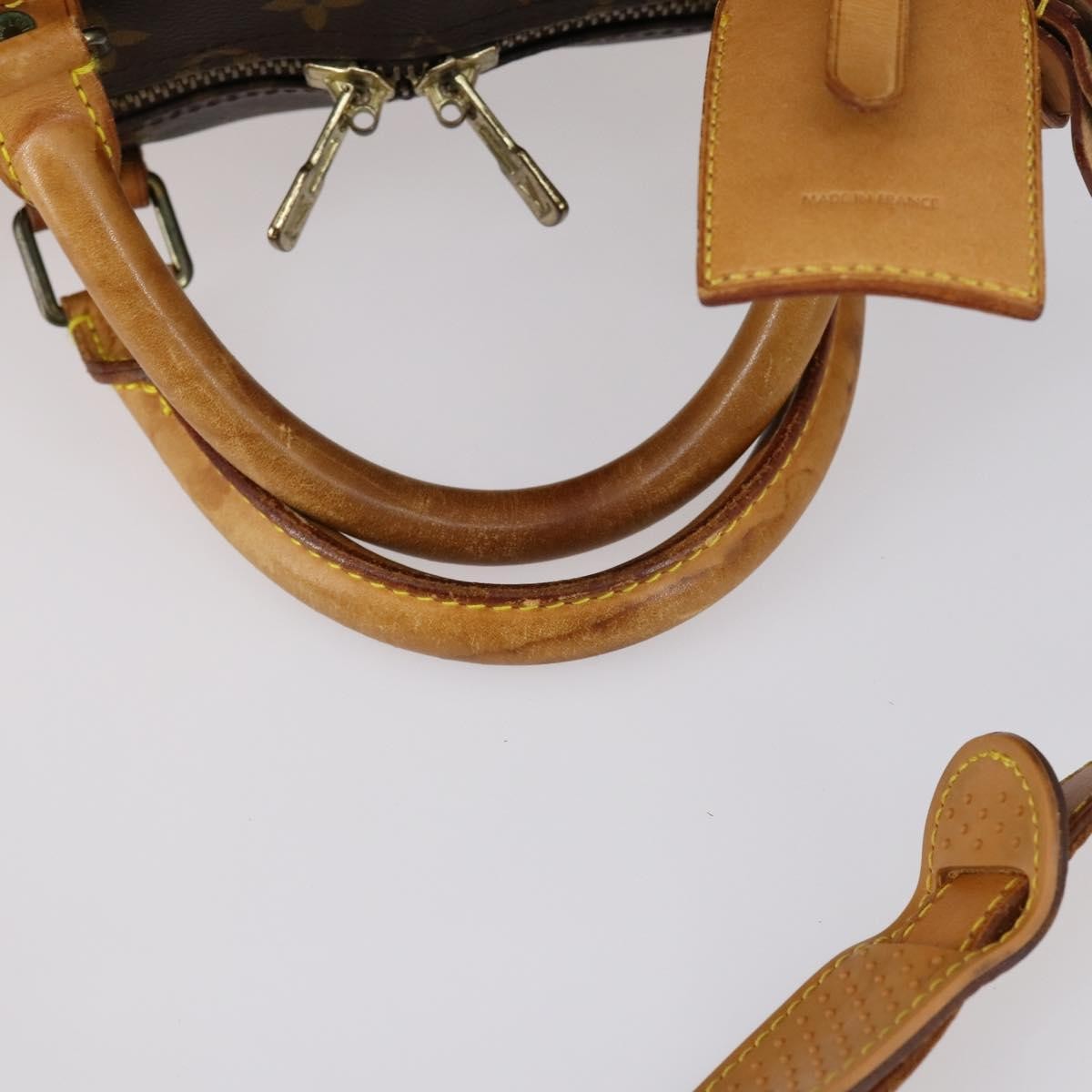 Louis Vuitton Keepall Bandouliere Monogram Canvas Brown Canvas Travel Bag Bag (Pre-Owned)