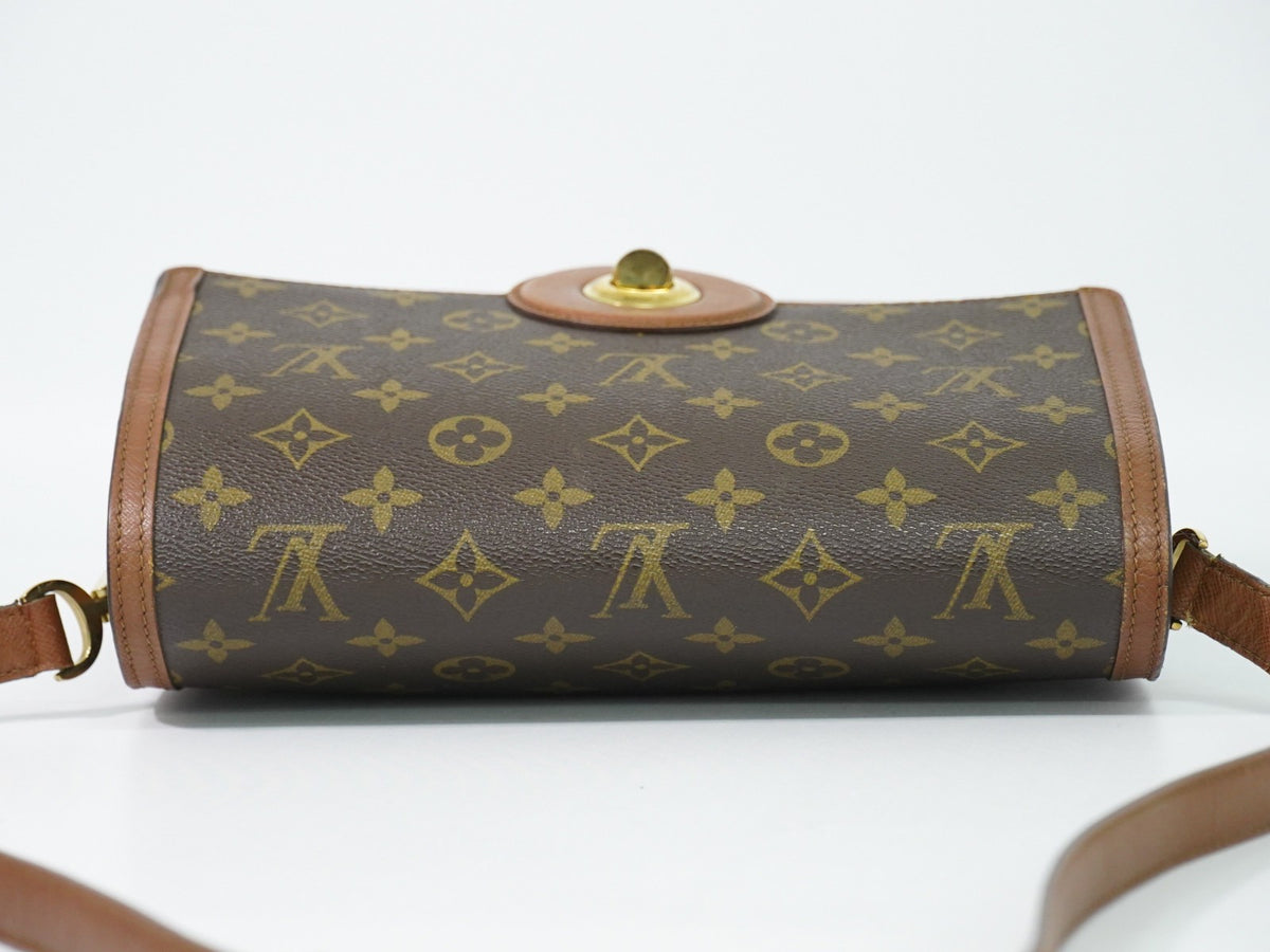 Louis Vuitton Raspail Monogram Canvas Brown Canvas Handbag (Pre-Owned)