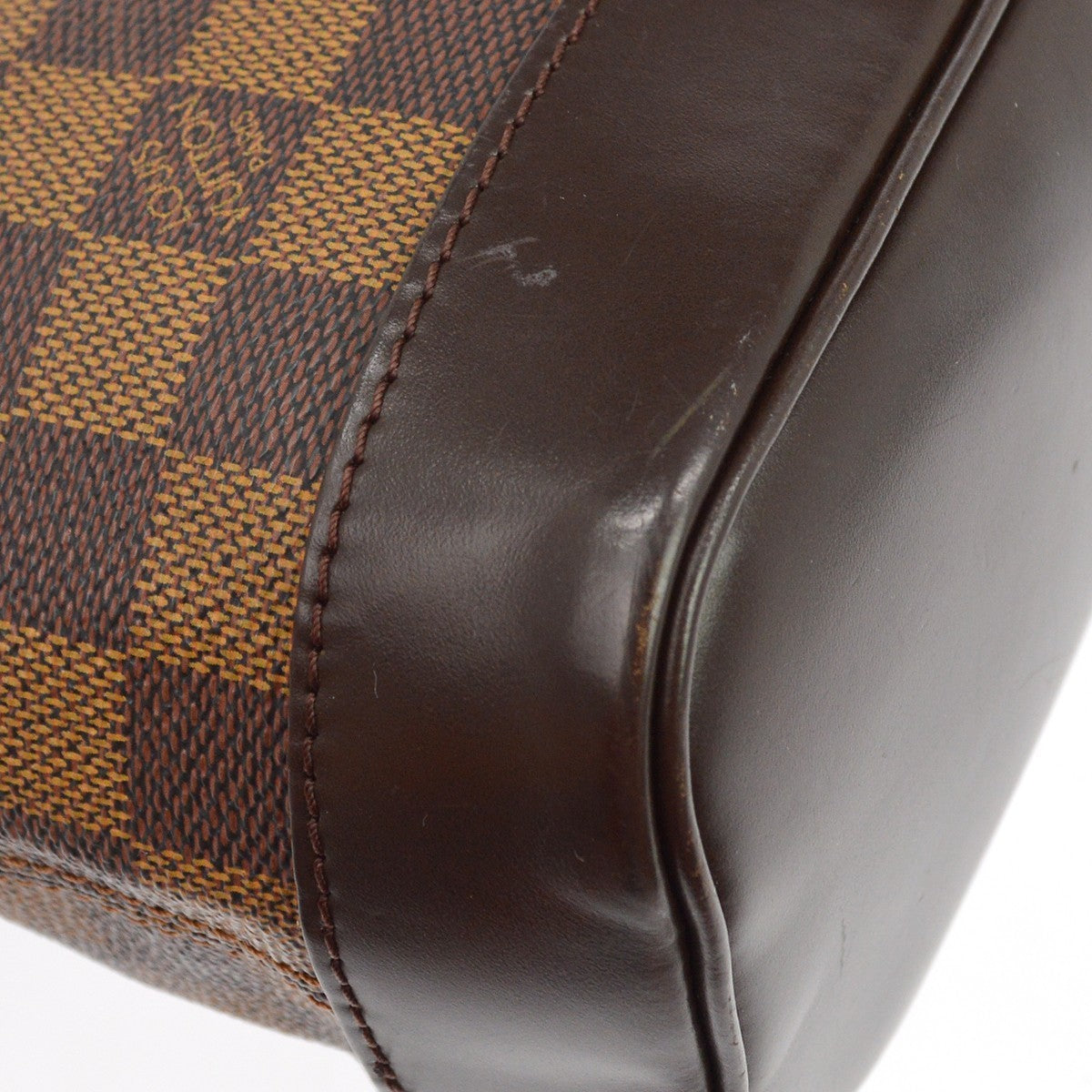 Louis Vuitton Soho Damier Brown Canvas Backpack Bag (Pre-Owned)