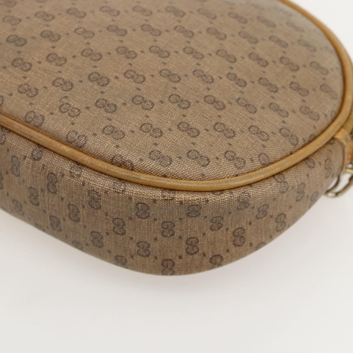 Gucci Micro Gg Supreme Gg Canvas Beige Pvc Shoulder Bag Bag (Pre-Owned)