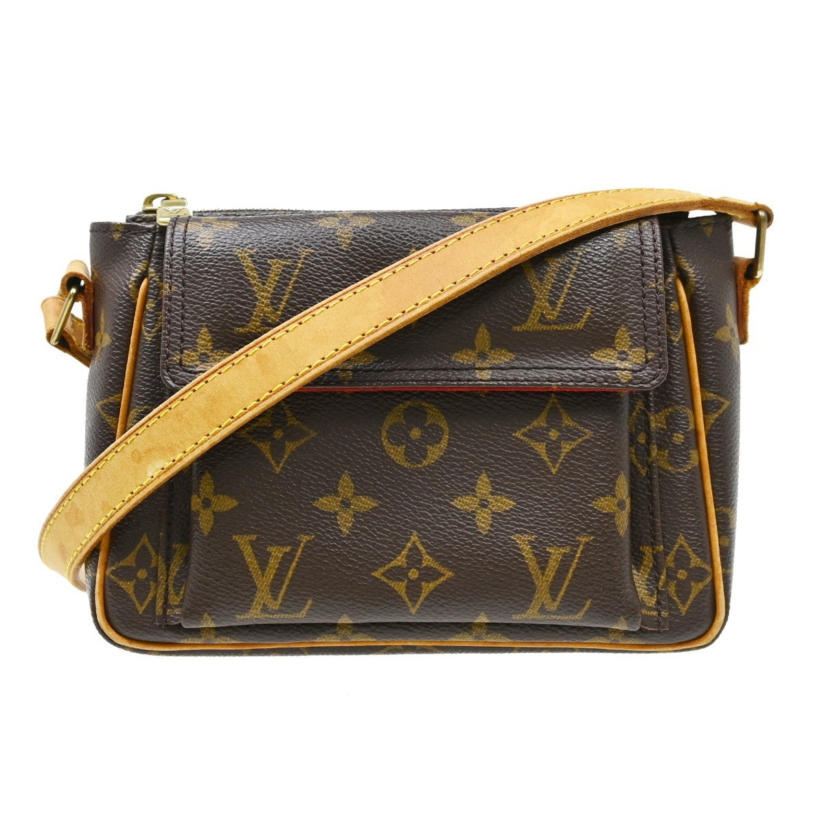 Louis Vuitton Viva Cite Monogram Canvas Brown Canvas Shoulder Bag Bag (Pre-Owned)