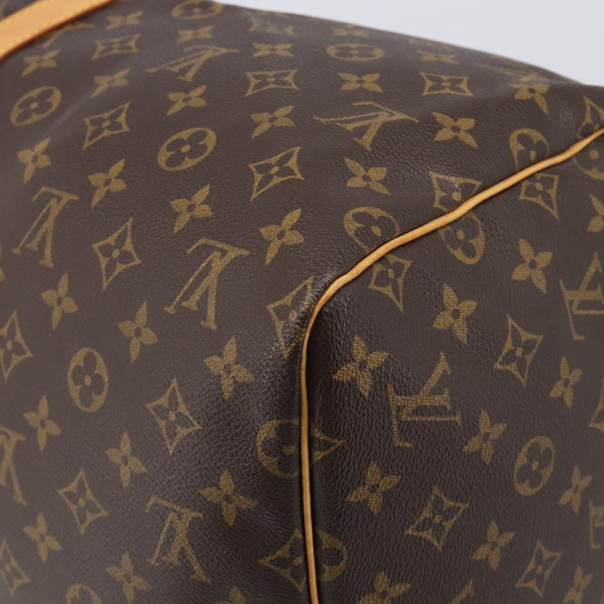 Louis Vuitton Keepall Monogram Canvas Brown Canvas Travel Bag Bag (Pre-Owned)