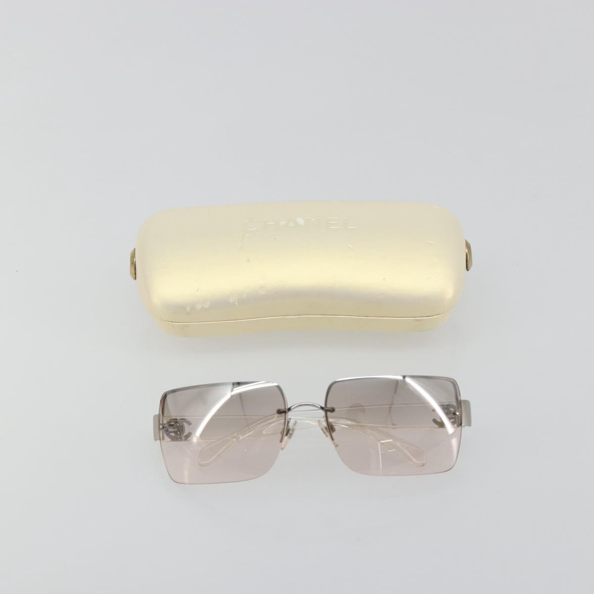 Chanel Logo Cc Plastic Clear Plastic Sunglasse Accessory (Pre-Owned)