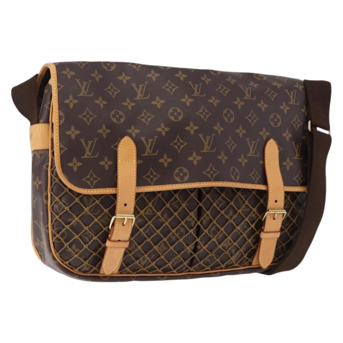 Louis Vuitton Congo Messenger Monogram Canvas Brown Canvas Shoulder Bag Bag (Pre-Owned)