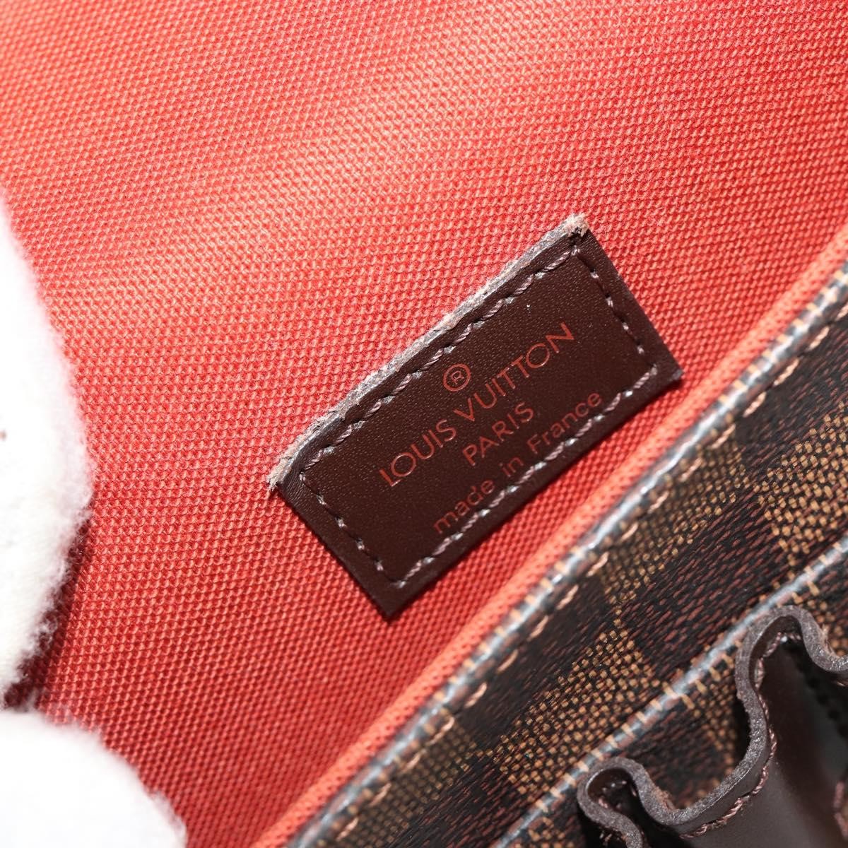 Louis Vuitton Portobello Messenger Damier Ebene Brown Canvas Shoulder Bag Bag (Pre-Owned)