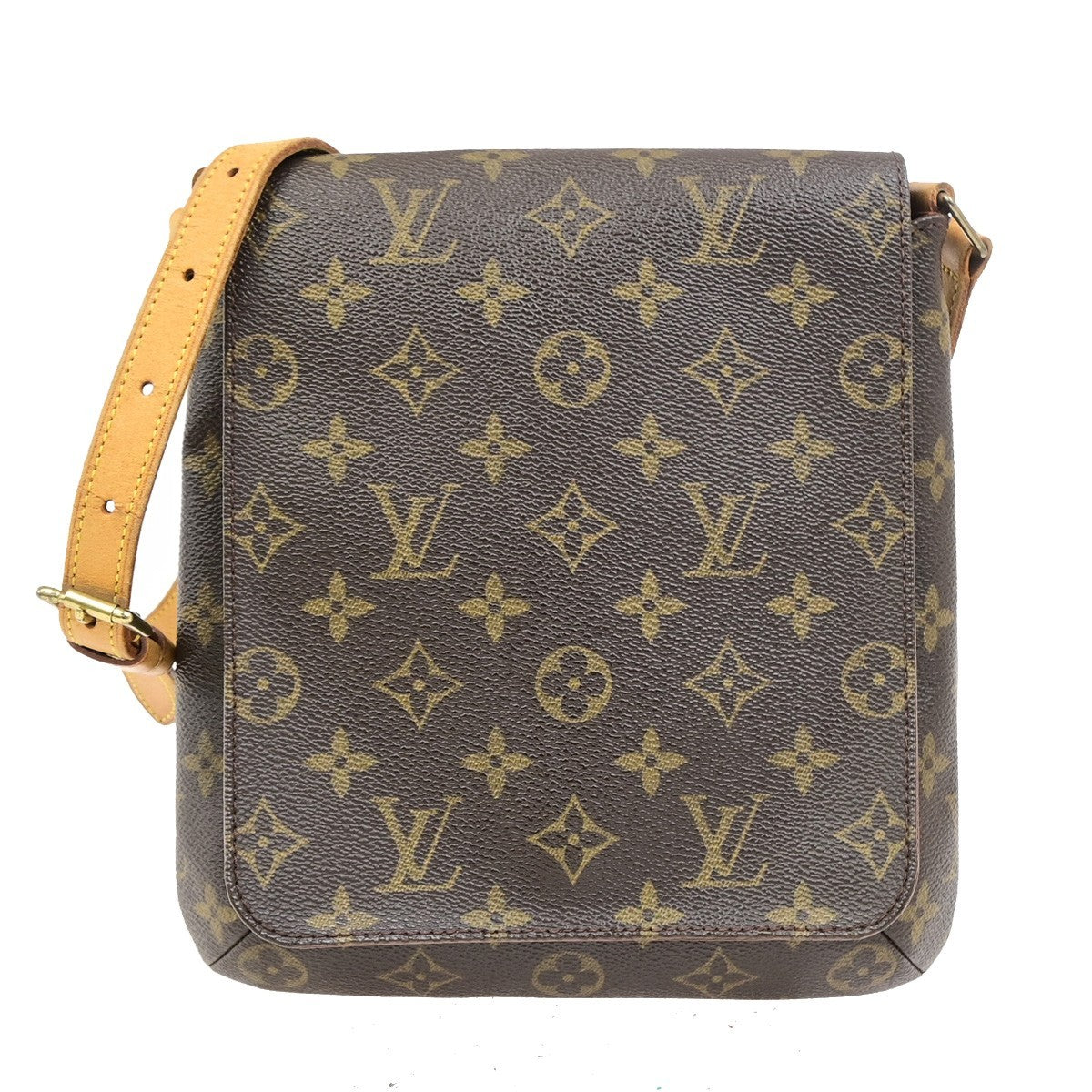 Louis Vuitton Musette Salsa Monogram Canvas Brown Canvas Shoulder Bag Bag (Pre-Owned)