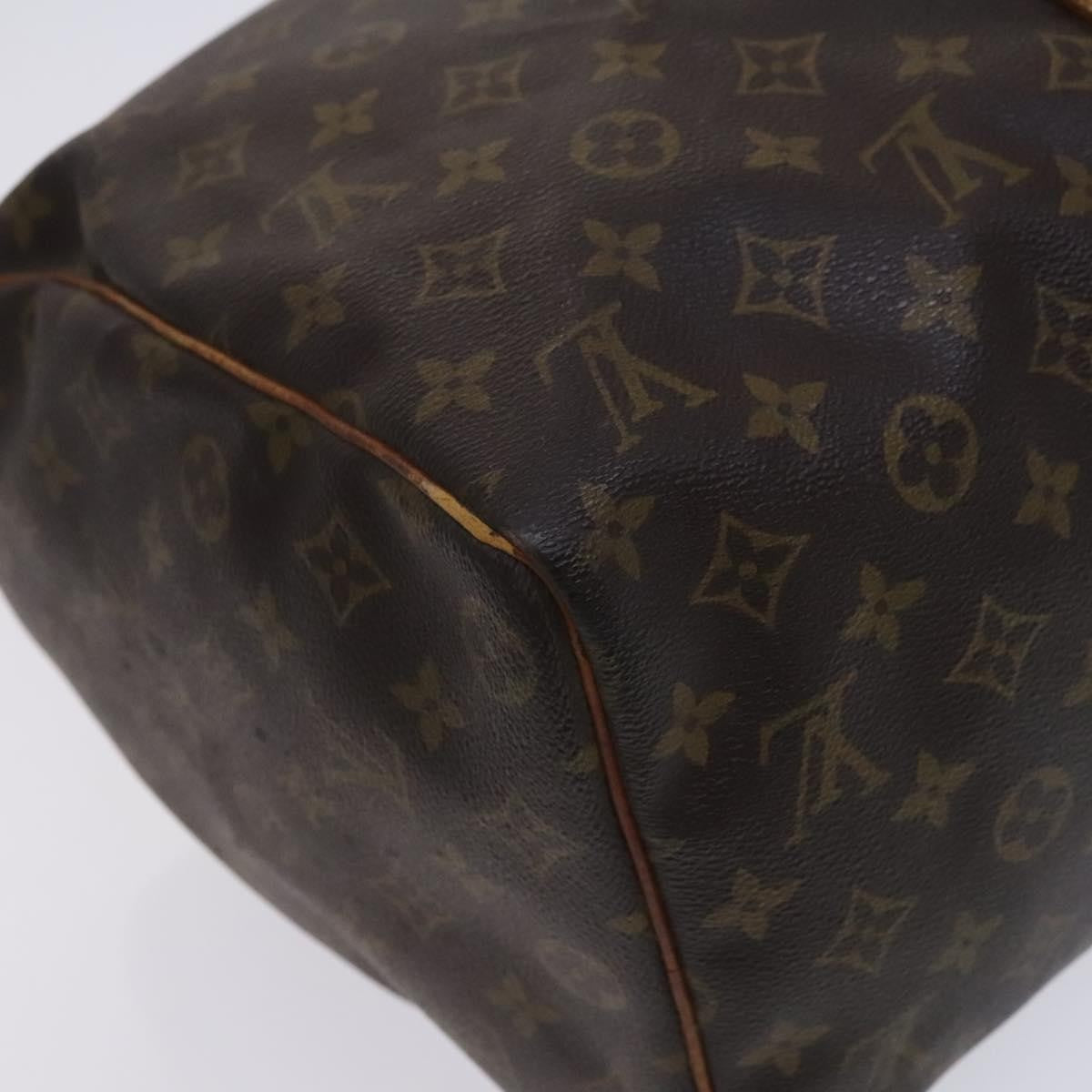 Louis Vuitton Keepall Monogram Canvas Brown Canvas Travel Bag Bag (Pre-Owned)