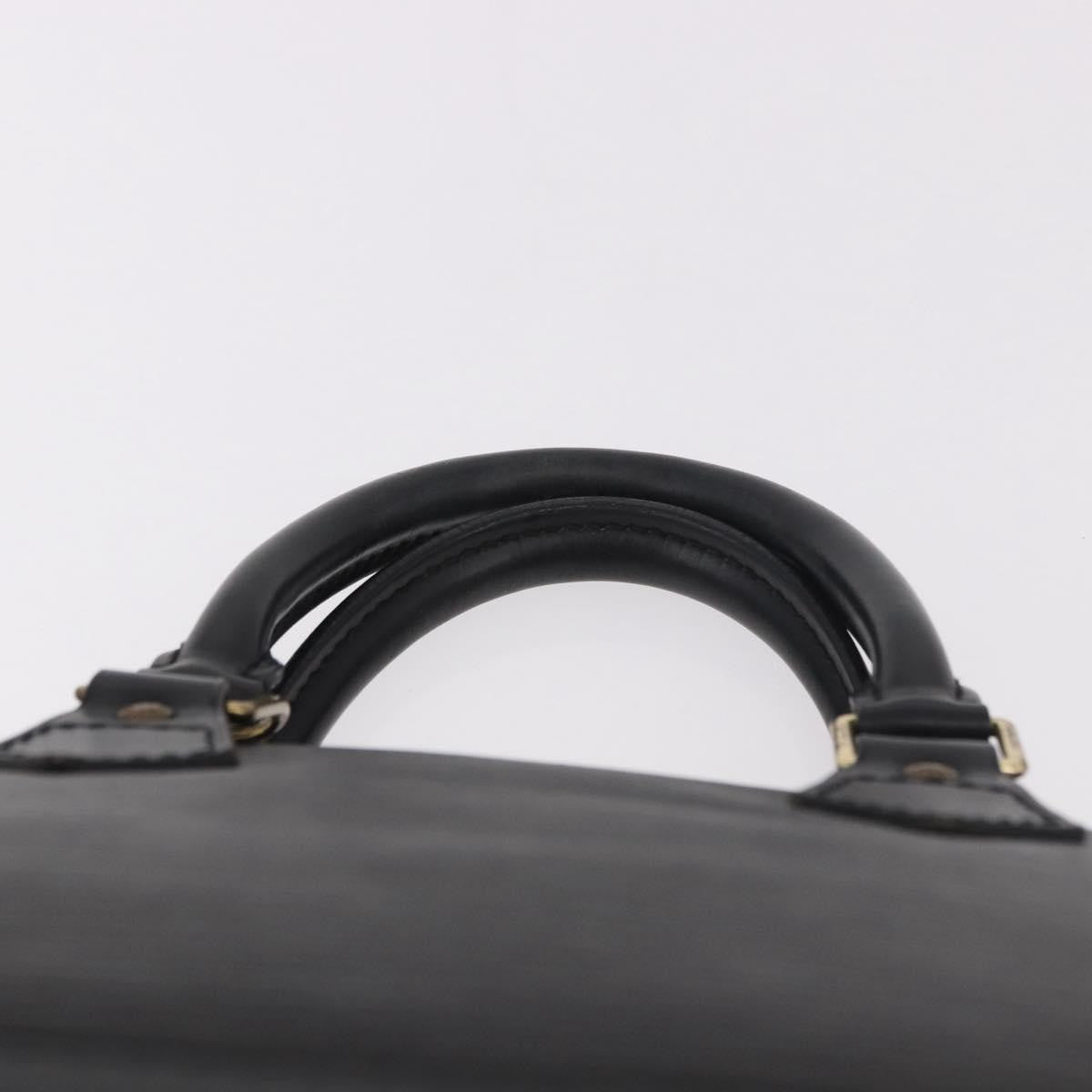 Louis Vuitton Alma Epi Leather Black Leather Handbag (Pre-Owned)