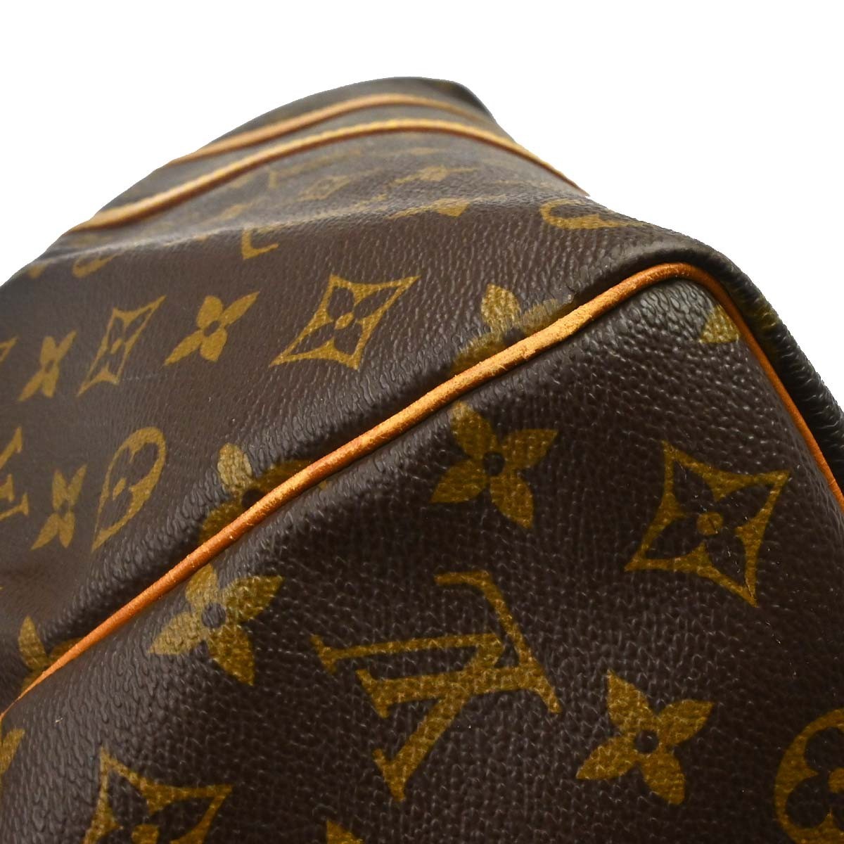 Louis Vuitton Keepall Monogram Canvas Brown Canvas Travel Bag Bag (Pre-Owned)