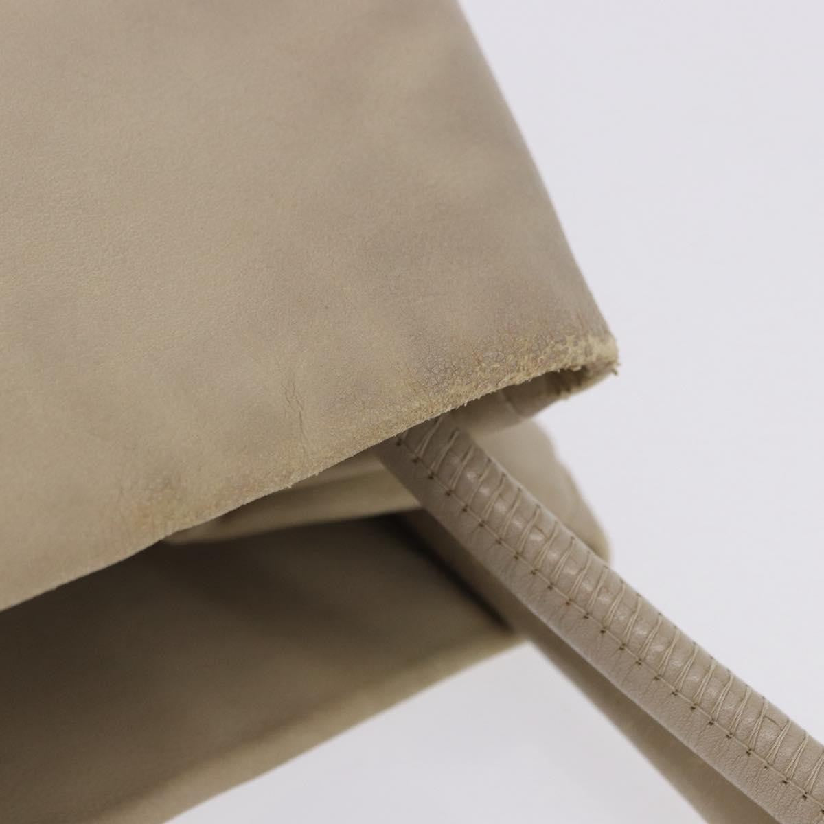 Chanel Camellia Lambskin Beige Leather Tote Bag Bag (Pre-Owned)