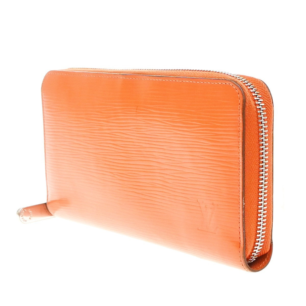 Louis Vuitton Zippy Organizer Epi Leather Orange Leather Wallets Accessory (Pre-Owned)