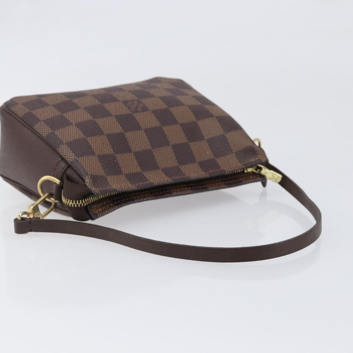 Louis Vuitton Trousse Make Up Damier Brown Canvas Clutche & Pouche Bag (Pre-Owned)