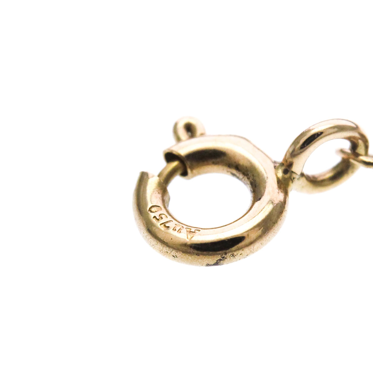 Tiffany & Co. T Smile Pendant 18K Rose Gold Pink Pink_Gold Necklace Jewelry (Pre-Owned)
