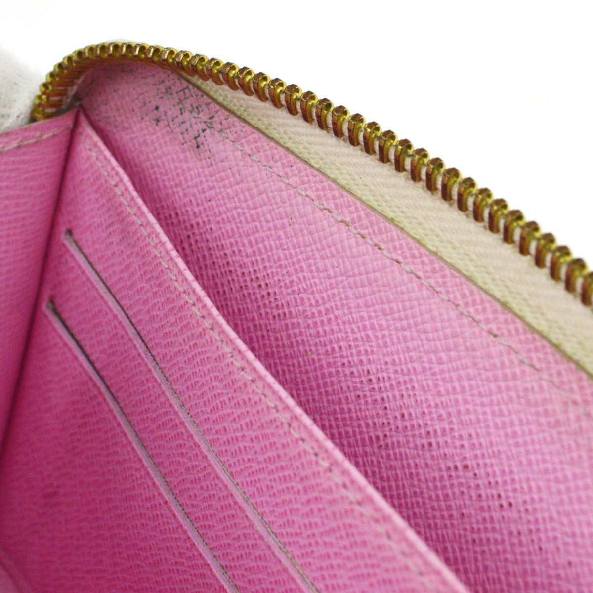 Louis Vuitton Zippy Monogram Multicolor White Canvas Wallets Accessory (Pre-Owned)
