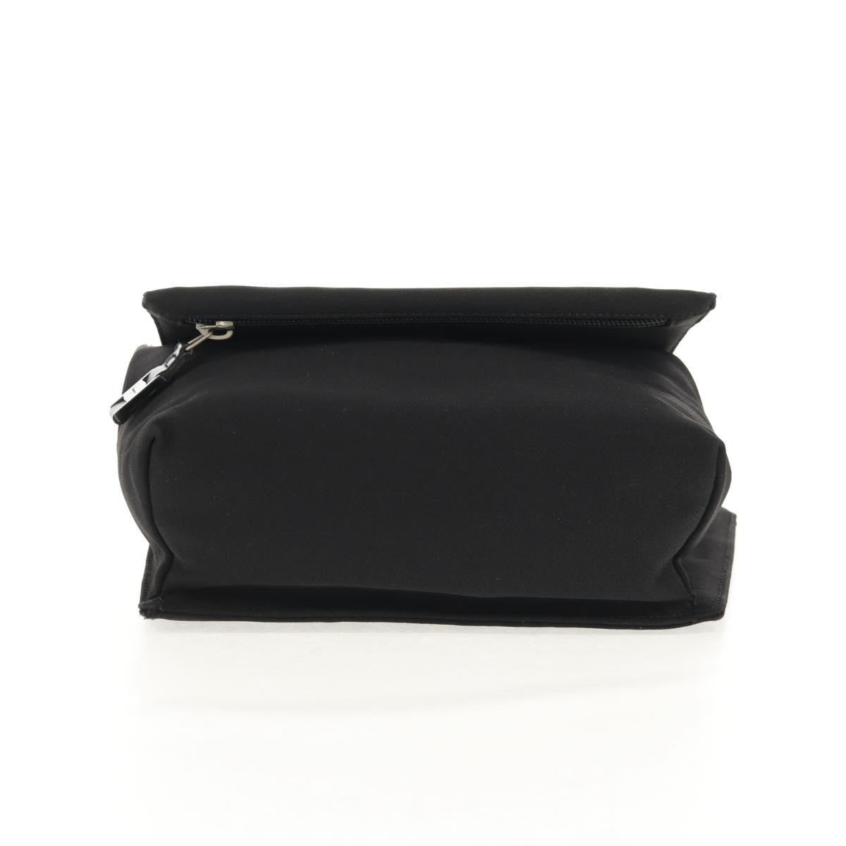 Salvatore Ferragamo Vintage Nylon Black Nylon Shoulder Bag Bag (Pre-Owned)
