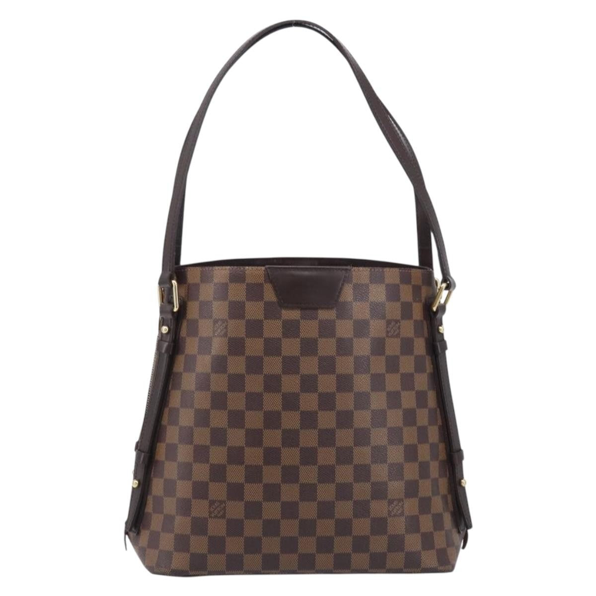 Louis Vuitton Cabas Rivington Damier Brown Canvas Tote Bag Bag (Pre-Owned)