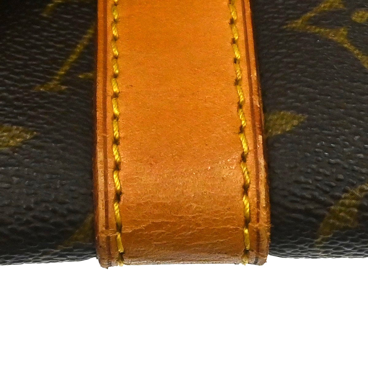 Louis Vuitton Keepall Monogram Brown Canvas Travel Bag Bag (Pre-Owned)