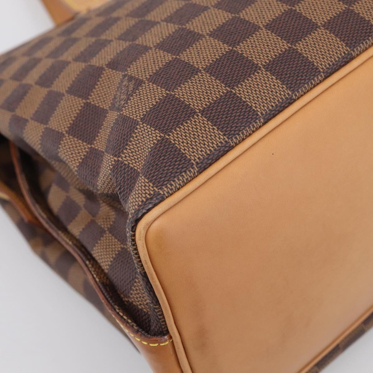 Louis Vuitton Chelsea Centenaire Damier Brown Canvas Handbag (Pre-Owned)