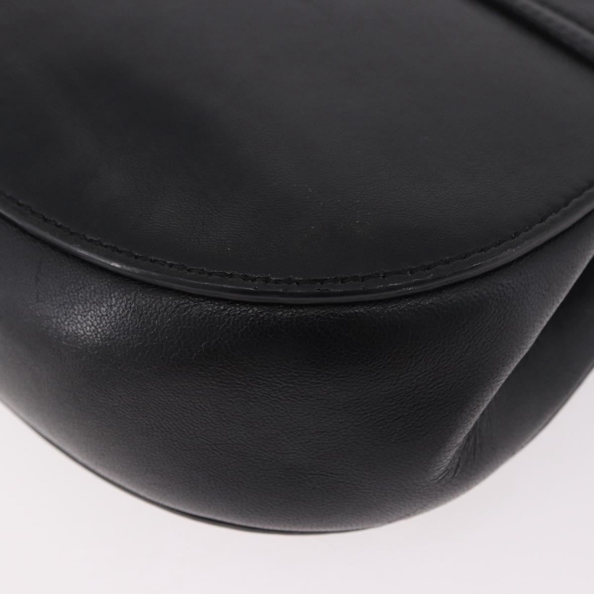 Chloe Drew Leather Black Leather Shoulder Bag Bag (Pre-Owned)