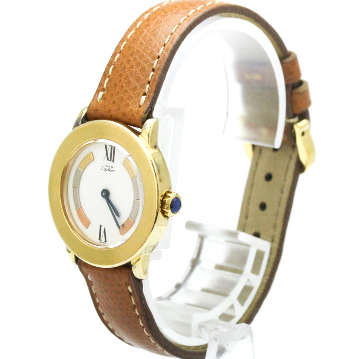 Cartier Ronde Must De Cartier Quartz Stainless Steel Watch (Pre-Owned)