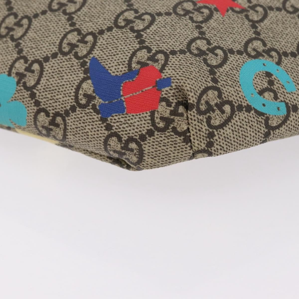 Gucci Children's Belt Bag Printed Gg Coated Canvas Beige Canvas Clutche & Pouche Bag (Pre-Owned)