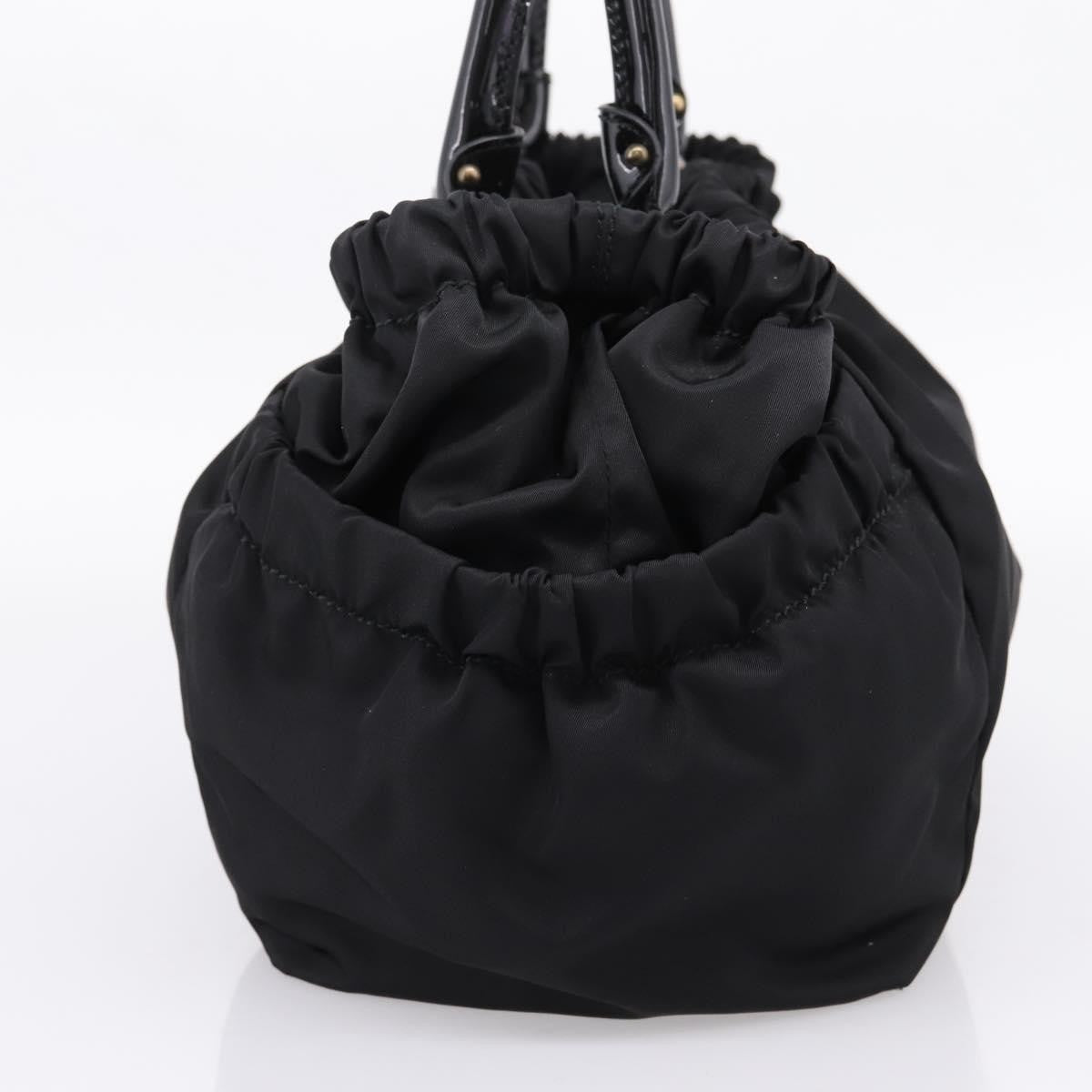 Salvatore Ferragamo Vala Tote Nylon Black Nylon Tote Bag Bag (Pre-Owned)