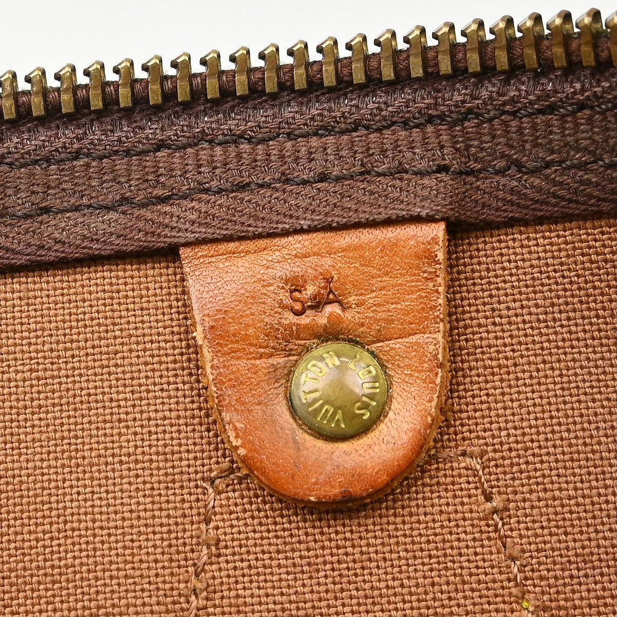 Louis Vuitton Speedy Monogram Canvas Brown Canvas Handbag (Pre-Owned)